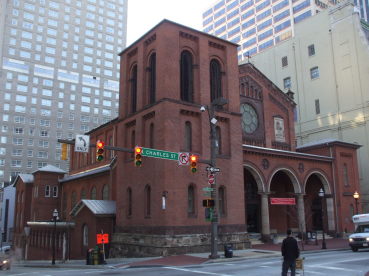 Old Saint Paul's Episcopal Church in Baltimore, Maryland.