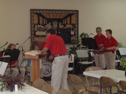 The Crawford County Band at the annual Good Samaritan Fund benefit dinner.