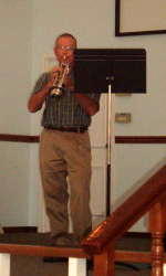 Ed Wheeler on trumpet.